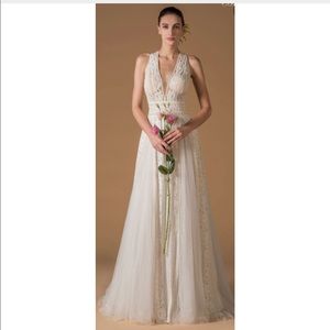 Chic Nostalgia Echo Wedding Dress NWT NEVER WORN